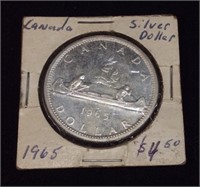 1965 CANADA SILVER DOLLAR