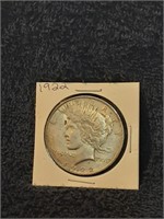 SILVER PEACE DOLLAR 1922