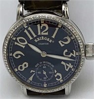 Krieger Gigantium Diamond bezel watch