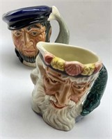 Royal Doulton Neptune and Captain Anab 2,5in mug