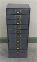 10 Drawer Metal Storage Cabinet