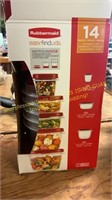 Rubbermaid 14pc food storage