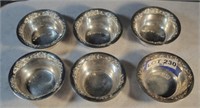 (6) Piece Sterling Silver Bowls