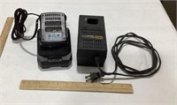 Craftsman battery charger w/ Tack life charger w