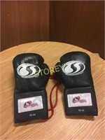 Pair of Showdown Boxing Gloves - L