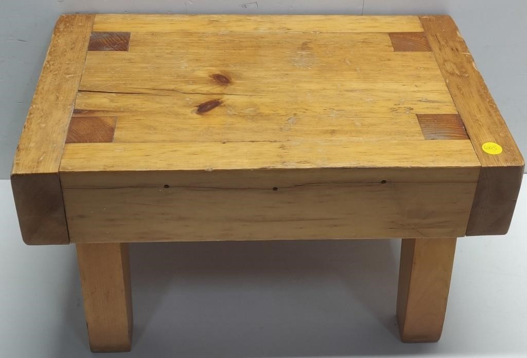 Small Wooden Bench / Footstool