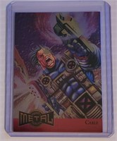 1995 Cable Marvel Metal Blaster Card