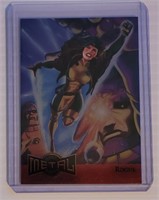 1995 Rogue Marvel Metal Blaster Card