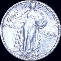 1926-S Standing Liberty Quarter CLOSELY UNC