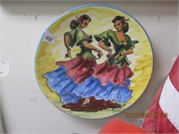 1950's Spain Charger Plate