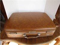 Vintage hard suitcase by American the Escort