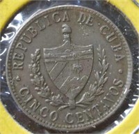 1946 Cuban coin