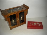 (2) Oriental Jewelry Boxes