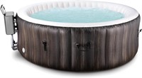 EVAJOY Inflatable Hot Tub  LED  Heater  4-6