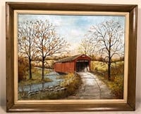 picture- Muriel Grove - shelby ohio covered bridge