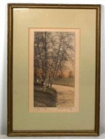 picture- Wallace Nutting Early MAY-  framed 16x24