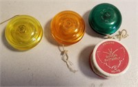 (4) Vintage Duncan Yo-Yo