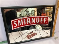 Chance Sisco signed Orioles Smirnoff mirror