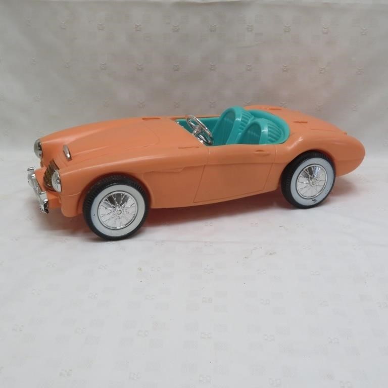 Barbie Convertible Toy Car - Mattel 1960 - Vintage