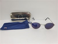 Vintage Pepsi sunglasses case and cloth bag