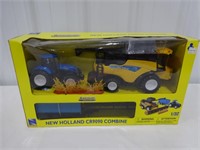 1/32 Scale New Holland CR9090 Combine & More