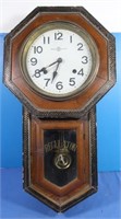 Vintage Trade Mark Regulator Clock Wind Up