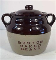 Boston Baked Beans Stoneware Crock