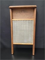 Vintage Acme Galvanized Metal Washboard