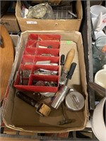 Assorted tools and hardware