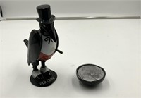Roly Poly Old Crow Kentucky Whiskies Figure DH