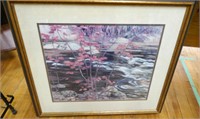 "The Red Maple" Print By AY Jackson