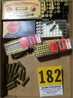 ASSORTED AMMO .44 MAG, .45 COLT, .38S&W, 17HMR