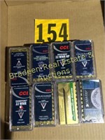 CCI, REMINGTON, AND FEDERAL .22 WMR 50RD BOXES