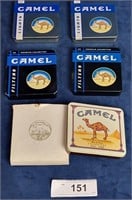 Lot Camel Cigarette Tins