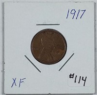 1917  Lincoln Cent   XF