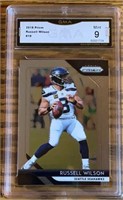 2018 Prizm Russell Wilson Mint 9 Card