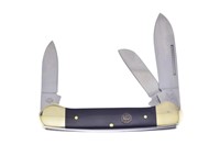 Hen & Rootser Buffalo Horn Gunboat Knife