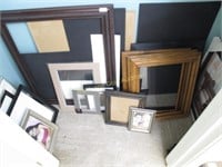 Group Of Assorted Framing Supplies In Closet
