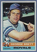 1976 Topps #19 George Brett 2nd Yr KC Royals