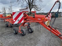 Kuhn GA 6002 Hay Rake,PTO & Manual in office