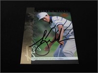TIGER WOODS SIGNED SPORTS CARD WITH COA PGA