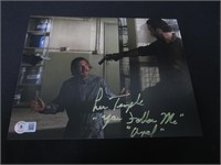 LEW TEMPLE SIGNED PHOTO WITH BECKETT COA