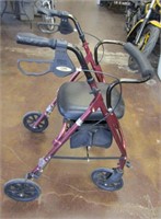 Adjustable Walker w Seat