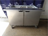 Two Door Refrigerator  Prep 48"