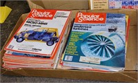 BOX OF VINTAGE POPULAR SCIENCE MAGAZINES