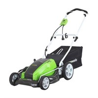 Size 21 In Greenworks Electric Lawn Mower 13A