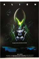 Alien Poster  Autograph