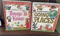 PAIR OF RICHARD SCARRY’S BOOKS  “THINGS TO KNOW”