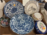 Plates, Bowl, Trinket Containers