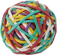 U Brands 5.6oz Multicolor Band Ball x12